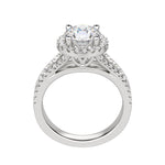 Load image into Gallery viewer, VARA ROUND CUT MOISSANITE ENGAGEMENT RING