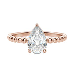 Load image into Gallery viewer, VERA PEAR CUT MOISSANITE ENGAGEMENT RING