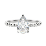 Load image into Gallery viewer, VERA PEAR CUT MOISSANITE ENGAGEMENT RING