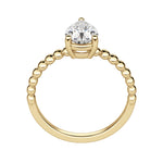 Load image into Gallery viewer, VERA PEAR CUT MOISSANITE ENGAGEMENT RING