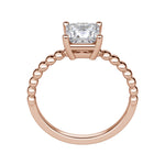 Load image into Gallery viewer, VERA PRINCESS CUT MOISSANITE ENGAGEMENT RING