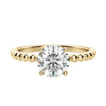 Load image into Gallery viewer, VERA ROUND CUT MOISSANITE ENGAGEMENT RING