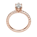 Load image into Gallery viewer, VIBE MARQUISE CUT MOISSANITE ENGAGEMENT RING