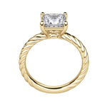 Load image into Gallery viewer, VIBE PRINCESS CUT MOISSANITE ENGAGEMENT RING
