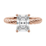 Load image into Gallery viewer, VIBE RADIANT CUT MOISSANITE ENGAGEMENT RING