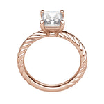 Load image into Gallery viewer, VIBE RADIANT CUT MOISSANITE ENGAGEMENT RING