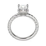 Load image into Gallery viewer, VIBE RADIANT CUT MOISSANITE ENGAGEMENT RING