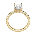 Load image into Gallery viewer, VIBE RADIANT CUT MOISSANITE ENGAGEMENT RING