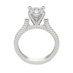 Load image into Gallery viewer, VITA CUSHION CUT MOISSANITE ENGAGEMENT RING