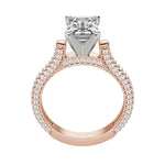 Load image into Gallery viewer, VITA EMERALD CUT MOISSANITE ENGAGEMENT RING