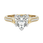 Load image into Gallery viewer, VITA HEART CUT MOISSANITE ENGAGEMENT RING