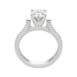 Load image into Gallery viewer, VITA OVAL CUT MOISSANITE ENGAGEMENT RING