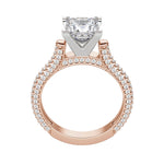 Load image into Gallery viewer, VITA PRINCESS CUT MOISSANITE ENGAGEMENT RING