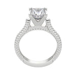 Load image into Gallery viewer, VITA PRINCESS CUT MOISSANITE ENGAGEMENT RING
