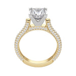 Load image into Gallery viewer, VITA PRINCESS CUT MOISSANITE ENGAGEMENT RING