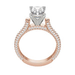 Load image into Gallery viewer, VITA RADIANT CUT MOISSANITE ENGAGEMENT RING