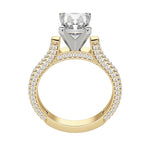 Load image into Gallery viewer, VITA RADIANT CUT MOISSANITE ENGAGEMENT RING