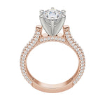 Load image into Gallery viewer, VITA ROUND CUT MOISSANITE ENGAGEMENT RING
