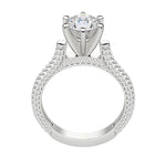 Load image into Gallery viewer, VITA ROUND CUT MOISSANITE ENGAGEMENT RING