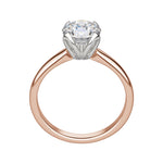 Load image into Gallery viewer, VOWS ROUND CUT MOISSANITE ENGAGEMENT RING