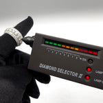 Load image into Gallery viewer, VVS 5 ROWS MOISSANITE ICED MEN’S SOLID 925 SILVER MOISSANITE PINKY HIP HOP RING