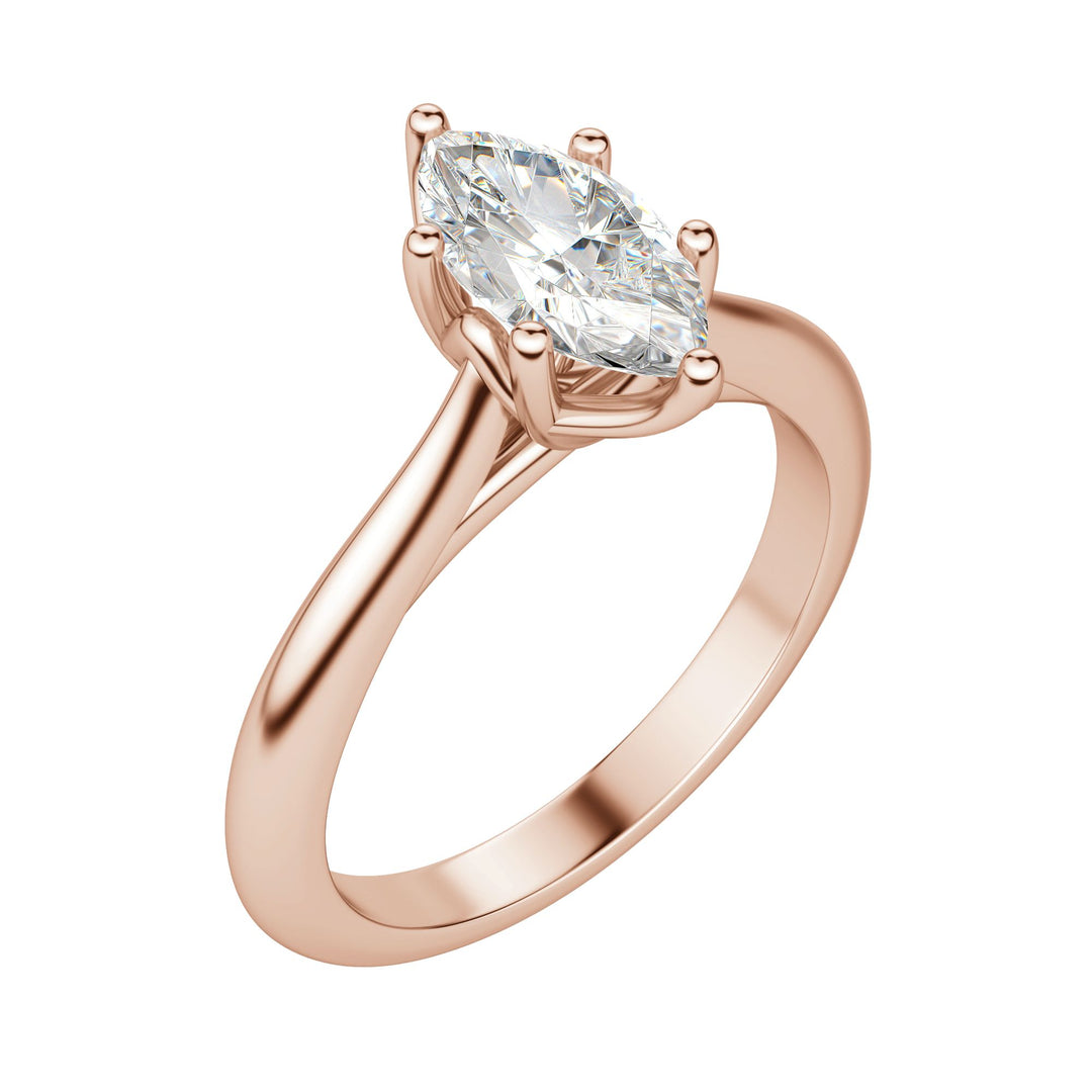 EDIT CLASSIC MARQUISE CUT MOISSANITE ENGAGEMENT RING