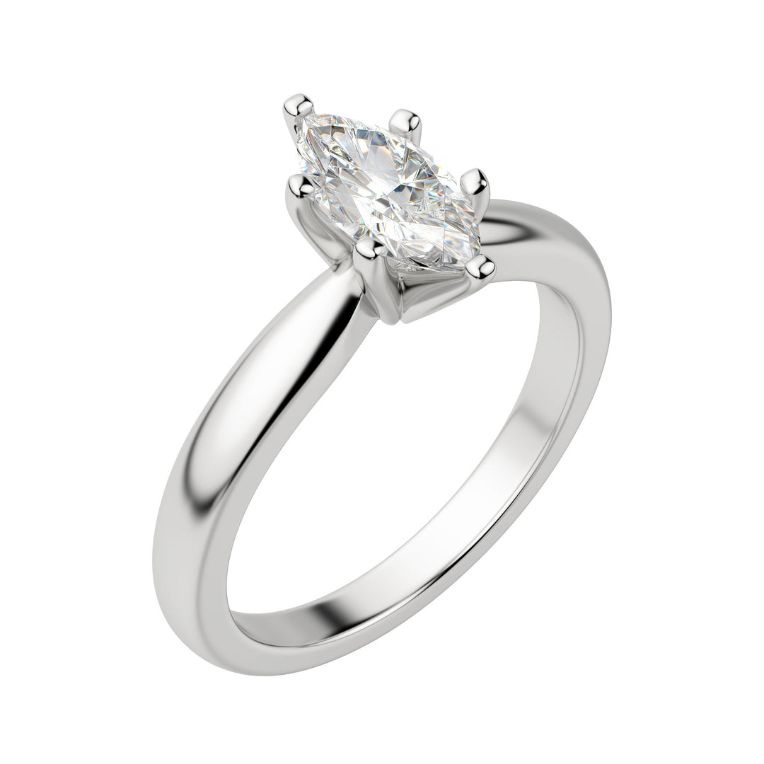 ISLE MARQUISE CUT MOISSANITE ENGAGEMENT RING