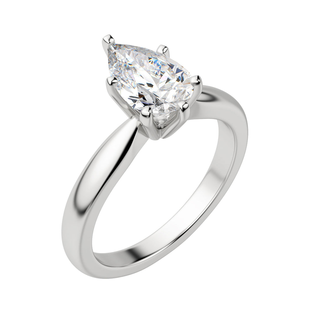 ISLE PEAR CUT MOISSANITE ENGAGEMENT RING