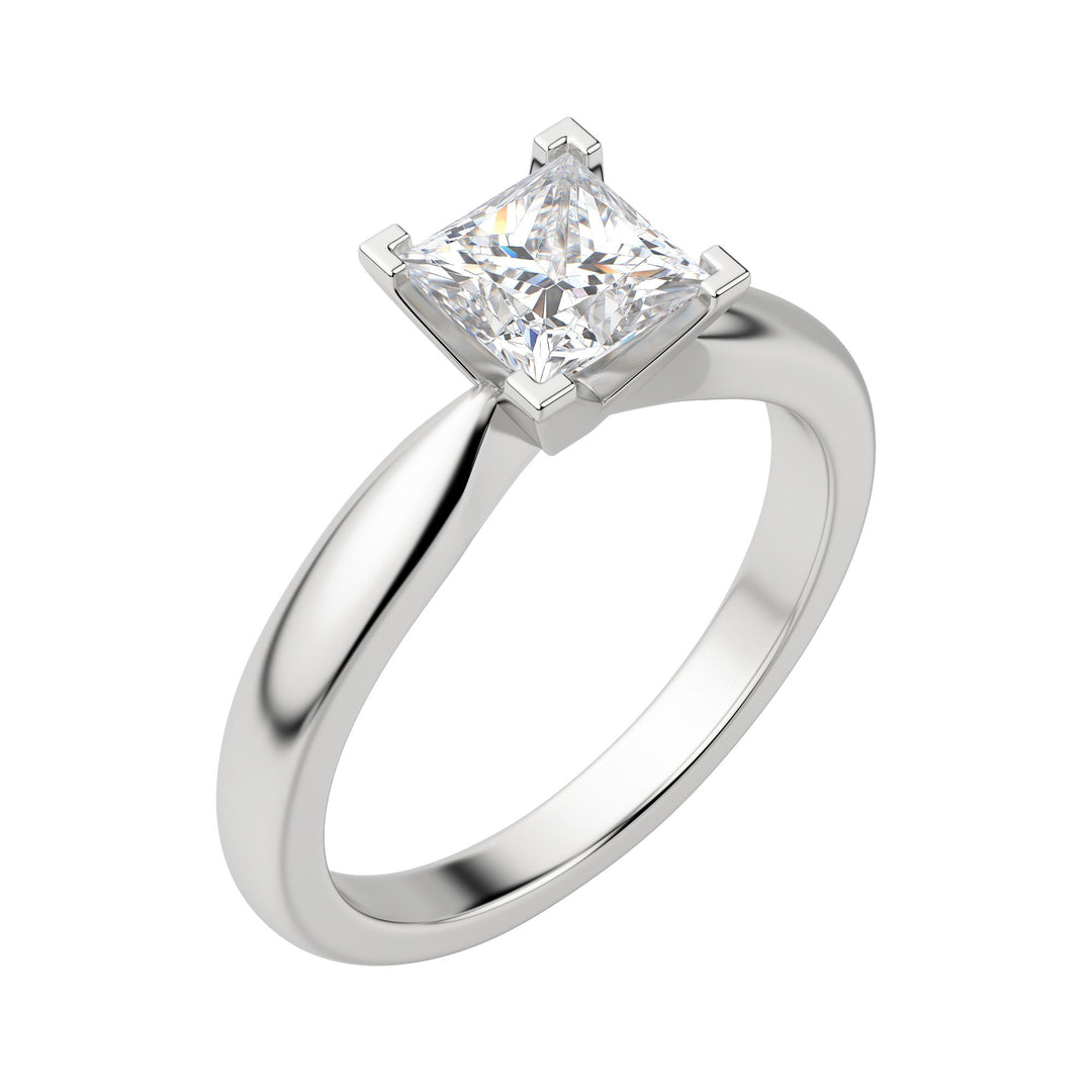 ISLE PRINCESS CUT MOISSANITE ENGAGEMENT RING