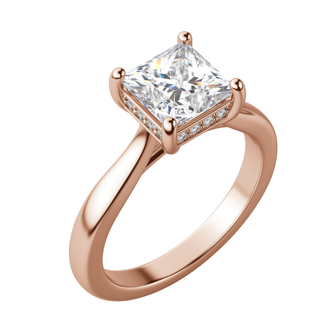 HERO PRINCESS CUT MOISSANITE ENGAGEMENT RING