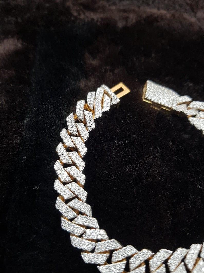 cuban link bracelet mens