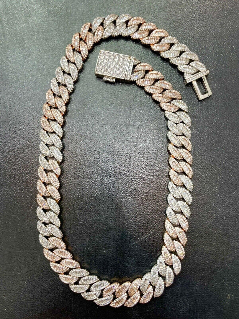 cuban link diamond chain