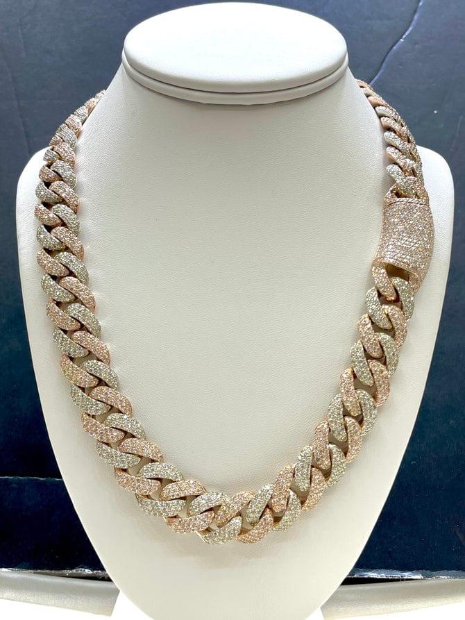 diamond cuban link chain