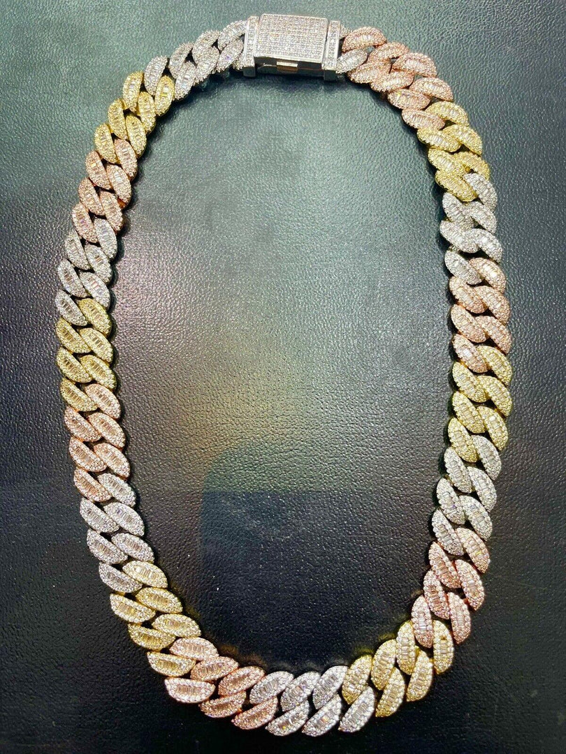 gold cuban link chain necklace