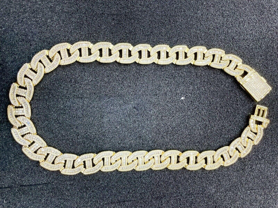 miami cuban link diamond chain