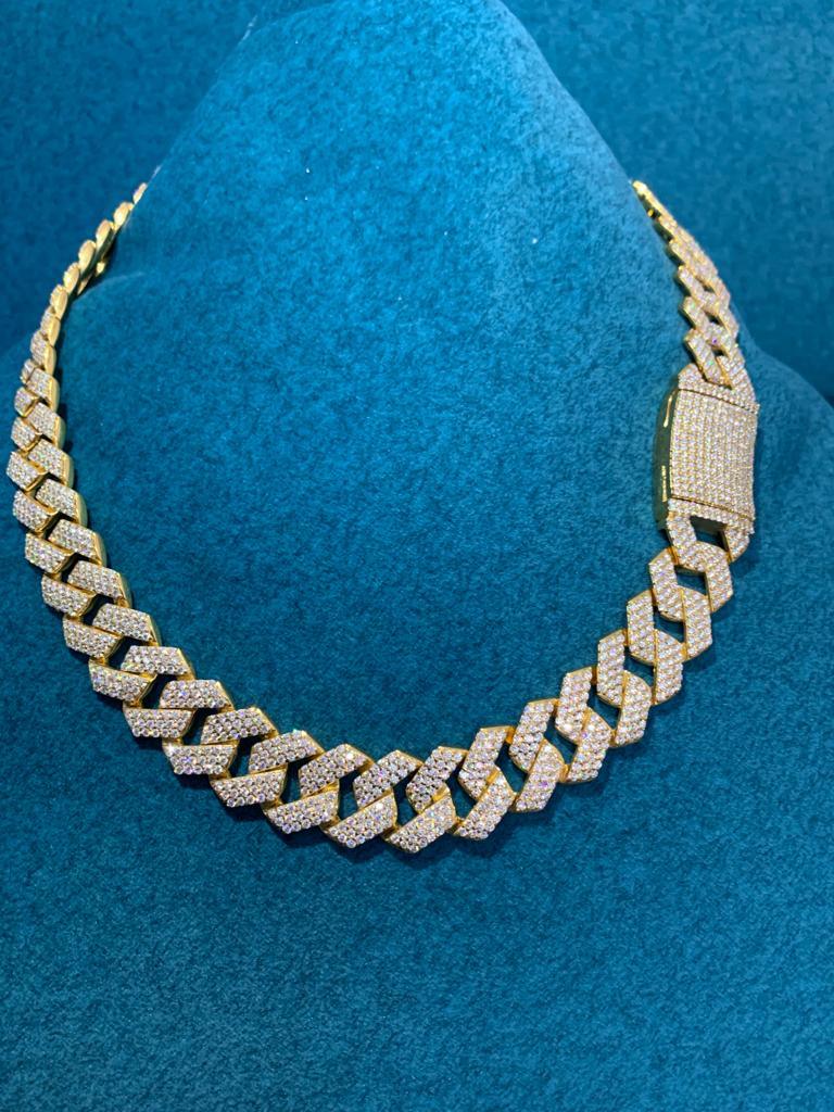 iced out miami cuban link chain