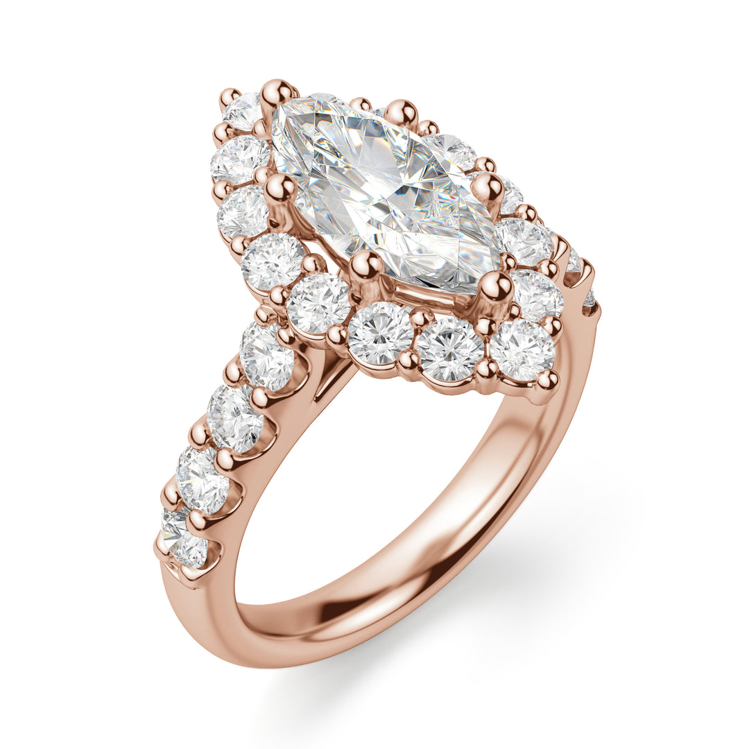 VAIL BOLD MARQUISE CUT MOISSANITE ENGAGEMENT RING