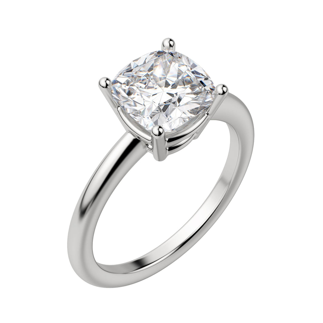 EAVE CLASSIC CUSHION CUT MOISSANITE ENGAGEMENT RING