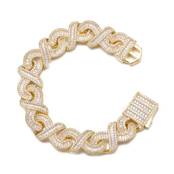 14k gold bracelet cuban link