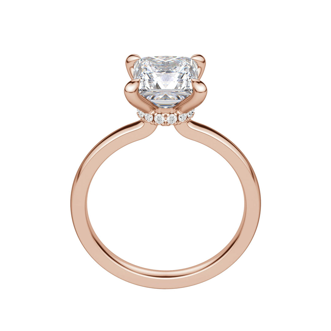 AMLA CLASSIC PRINCESS CUT MOISSANITE ENGAGEMENT RING