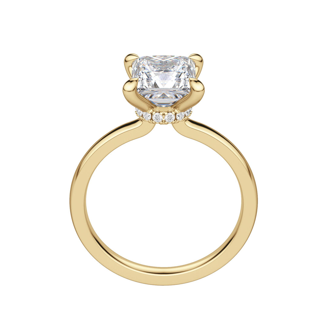 AMLA CLASSIC PRINCESS CUT MOISSANITE ENGAGEMENT RING