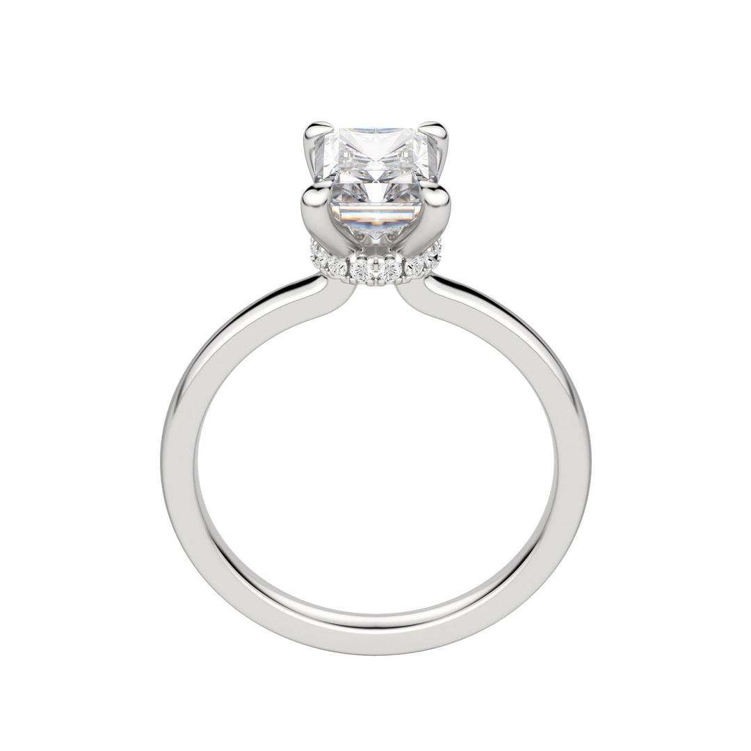 AMLA CLASSIC RADIANT CUT MOISSANITE ENGAGEMENT RING