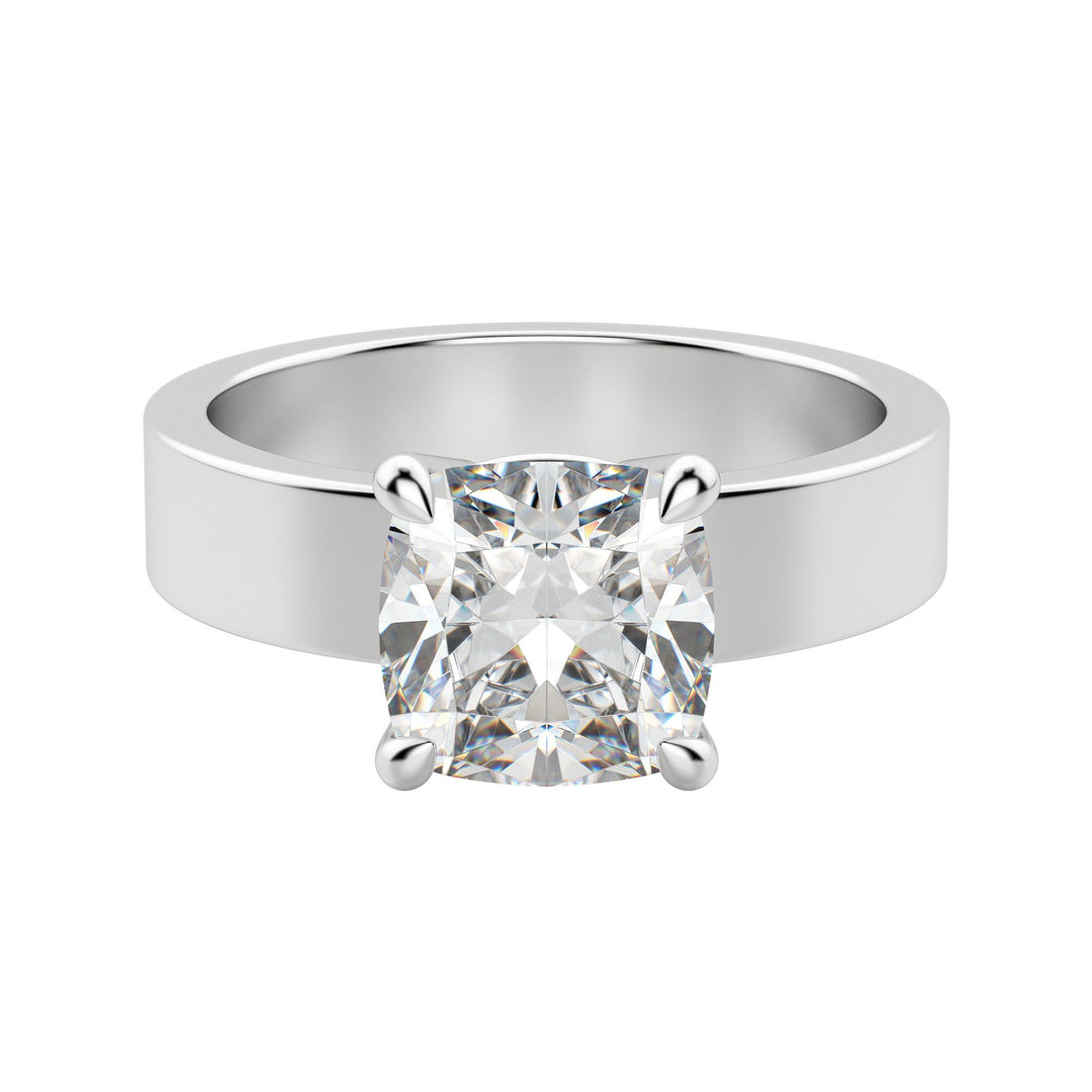 EAVE BOLD CUSHION CUT MOISSANITE ENGAGEMENT RING