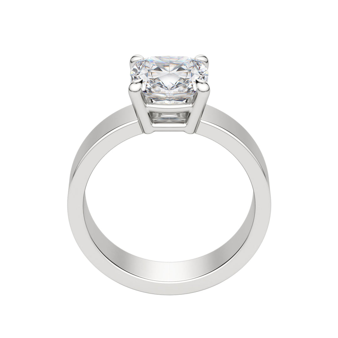 EAVE BOLD CUSHION CUT MOISSANITE ENGAGEMENT RING