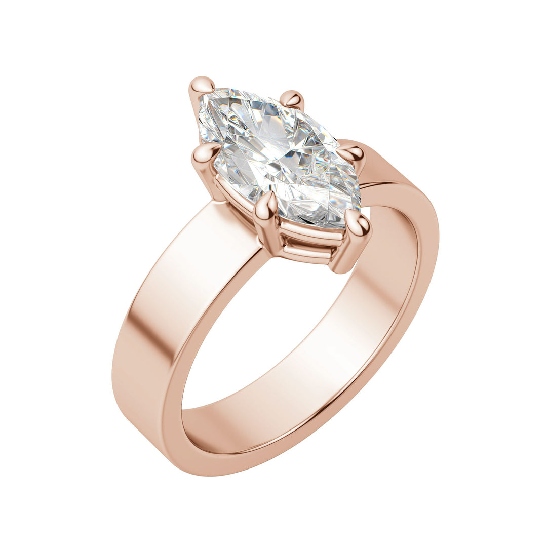 EAVE BOLD MARQUISE CUT MOISSANITE ENGAGEMENT RING