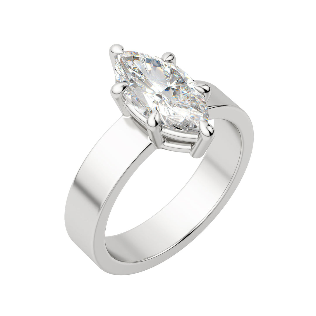 EAVE BOLD MARQUISE CUT MOISSANITE ENGAGEMENT RING