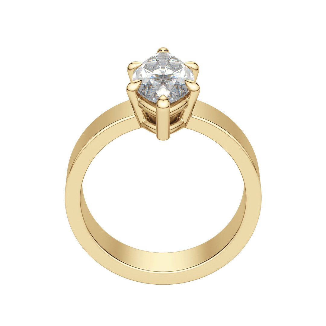 EAVE BOLD MARQUISE CUT MOISSANITE ENGAGEMENT RING