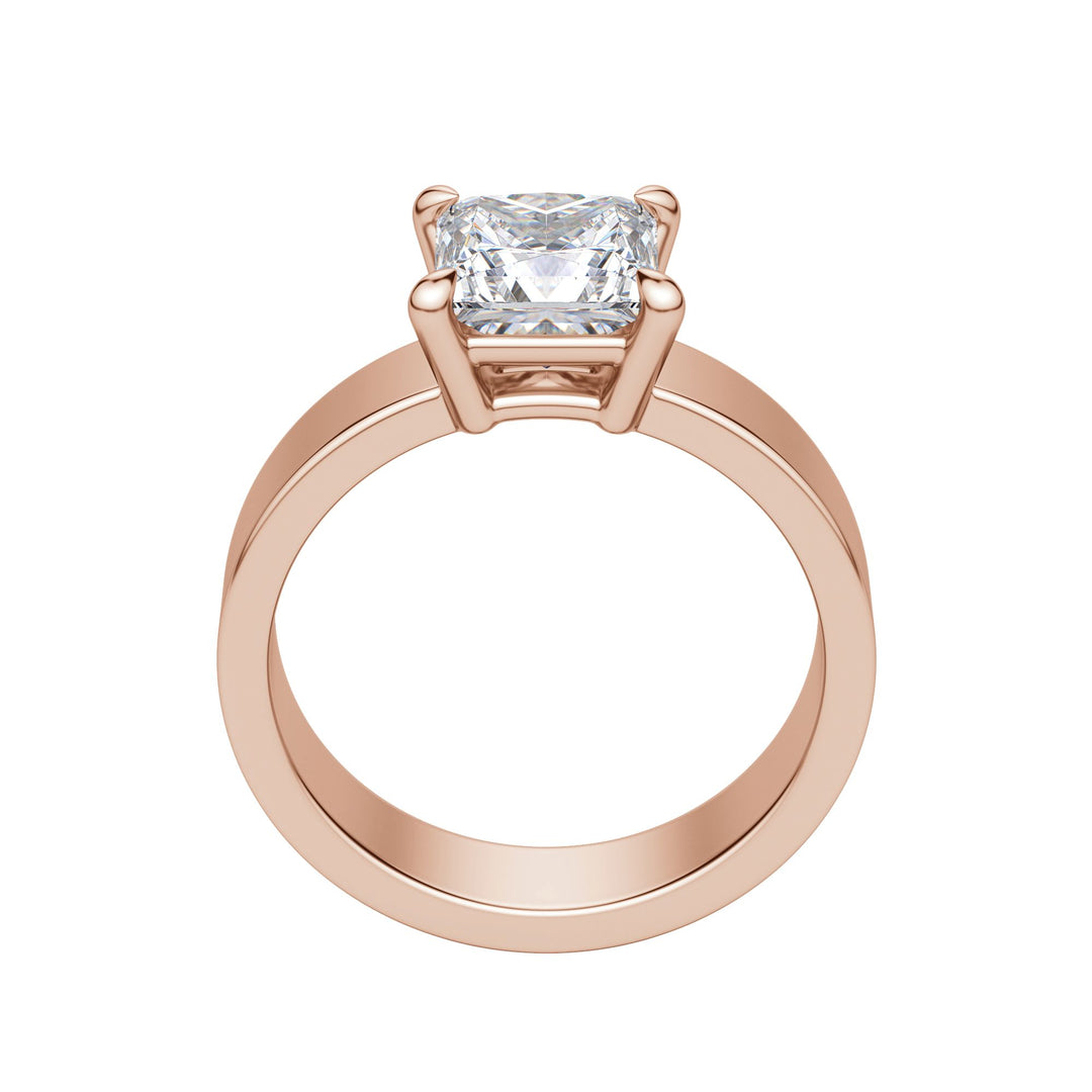 EAVE BOLD PRINCESS CUT MOISSANITE ENGAGEMENT RING