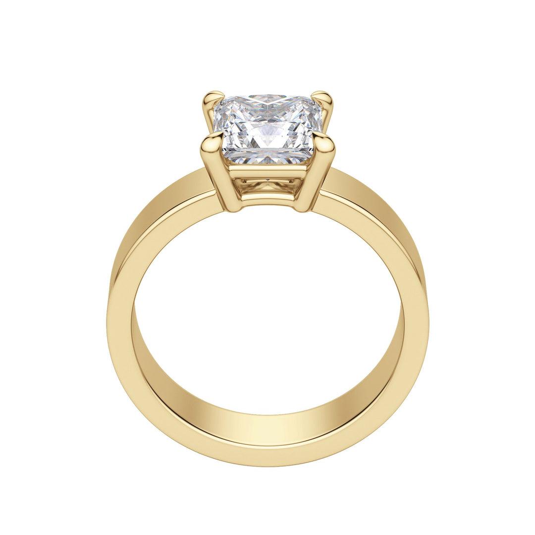 EAVE BOLD PRINCESS CUT MOISSANITE ENGAGEMENT RING