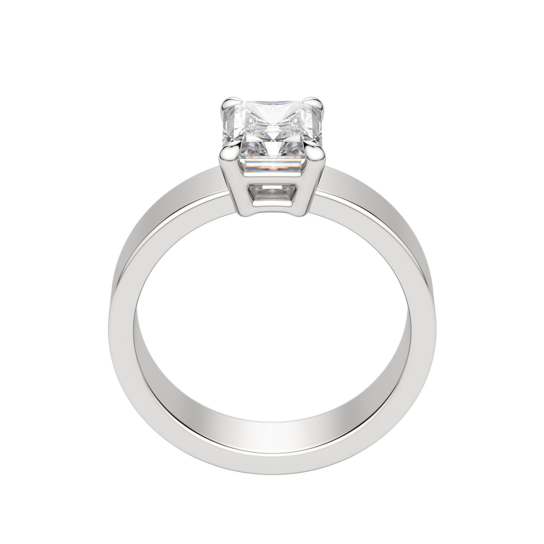 EAVE BOLD RADIANT CUT MOISSANITE ENGAGEMENT RING